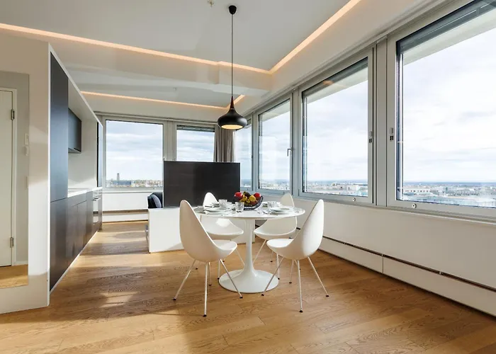 Apartmán Penthouse Loft With Skyline-view Vídeň